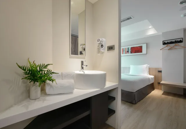 غرفة إليت بسرير مزدوج، Taichung Amour Hotel 5/5
