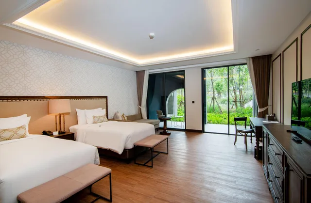 غرفة غراند بسريرين مزدوجين، Hotel Labaris Khao Yai 1/1