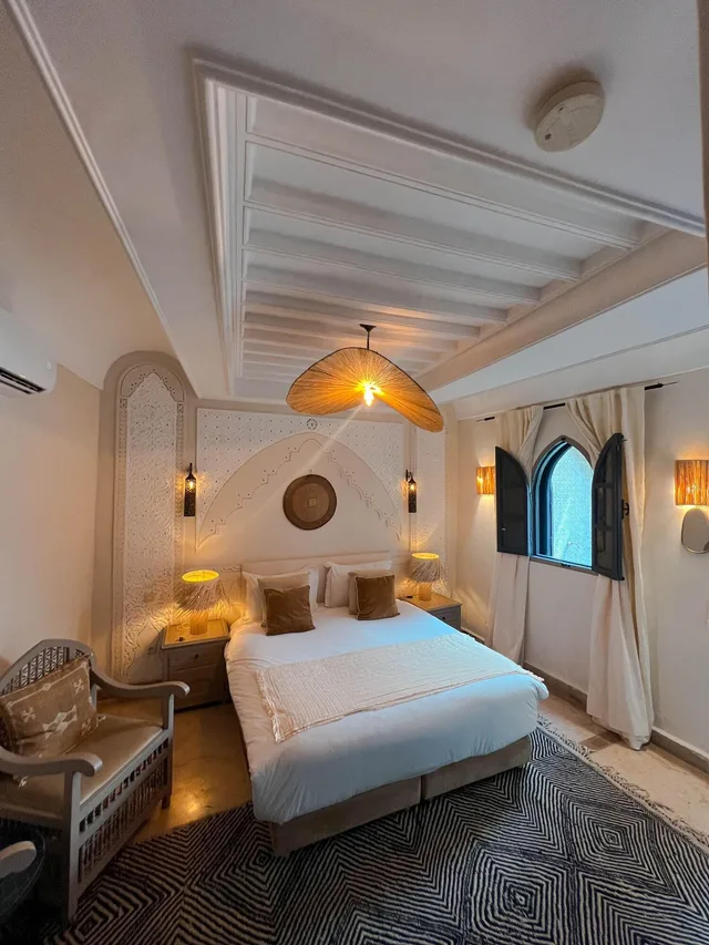 Deluxe, Double or Twin Bed, Courtyard Area، Riad Jonan 8/10