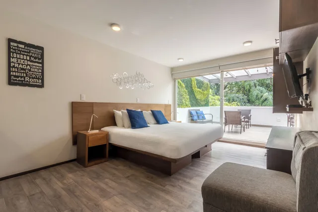 شقة سوبيريور بسرير كينج بإطلالة على المدينة مع أريكة بمطبخ، Om 686 Urban Lofts 1/5