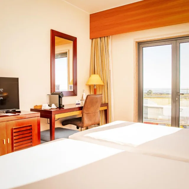 غرفة بسرير مزدوج أو سريرين منفصلين، VIP Executive Santa Iria Hotel 4/7
