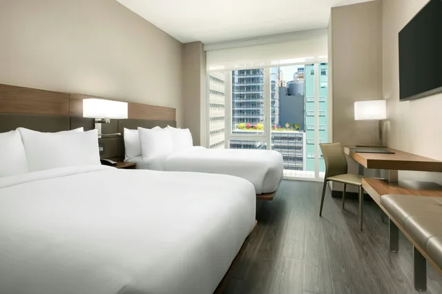 غرفة بإطلالة على المدينة، AC HOTEL NEW YORK TIMES SQUARE 1/3