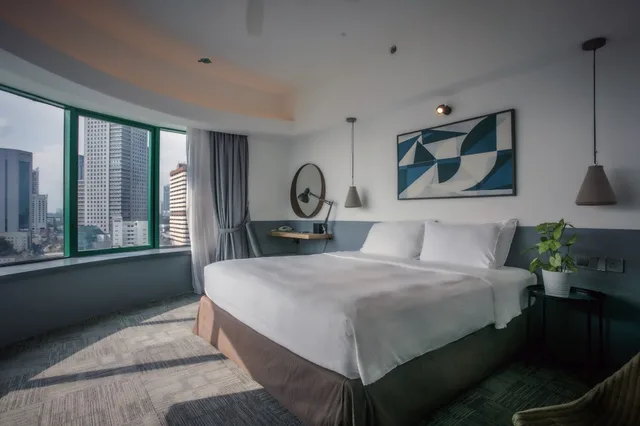 غرفة ديلوكس بسرير كينج، Z Hotel Johor 3/8