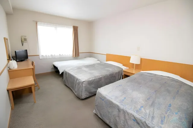 Semi Room, 2 Semi Double Beds, Mountain View, Smoking، Resort Inn Fuyo Kawaguchiko Inter Store 2/3