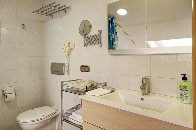شقة بسرير كوين وسريرين منفصلين بغرفتي نوم مع أريكة، Apartamentos Turisticos Centro 6/7