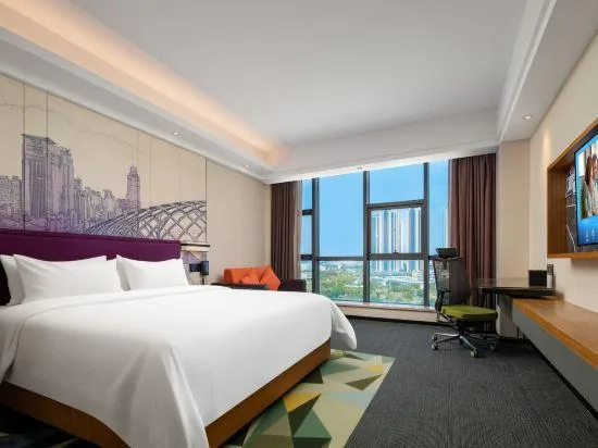 غرفة ديلوكس بسرير كوين، Hampton By Hilton Shenzhen Guangming 1/1