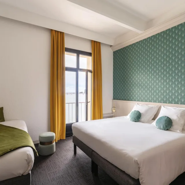 غرفة ثلاثية بشرفة، Belambra Clubs Le Grand Hotel de la Mer 4/10