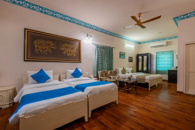 غرفة عائلية، SURYAA VILLA JAIPUR A CLASSIC HERITAGE HOTEL 3/10