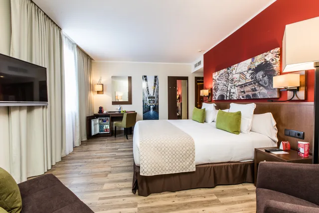 غرفة سوبيريور بسرير مزدوج، Leonardo Hotel Barcelona Gran Via 2/2