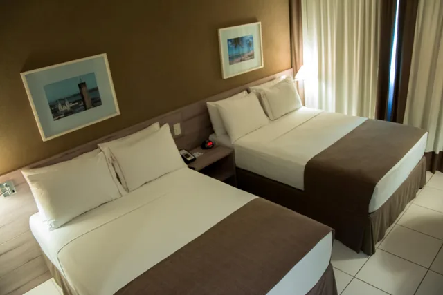 غرفة قياسية بسريرين منفصلين، Hilton Garden Inn Maceio 3/6