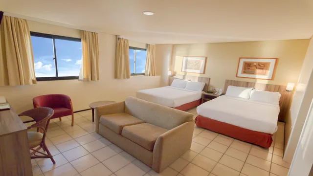 غرفة ديلوكس ثلاثية بإطلالة على البحر، HOLIDAY INN FORTALEZA 1/9