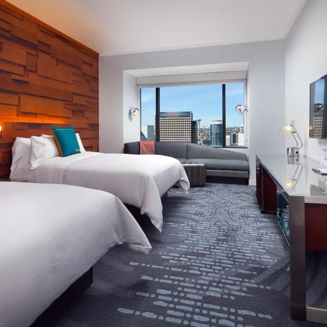 Spectacular, Guest Room, 2 Double Beds, Skyline View, High Floor، W Seattle 1/3