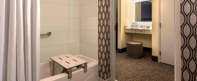 غرفة بسرير مزدوج لذوي الإعاقة، Doubletree By Hilton Chicago Schaumburg 3/4