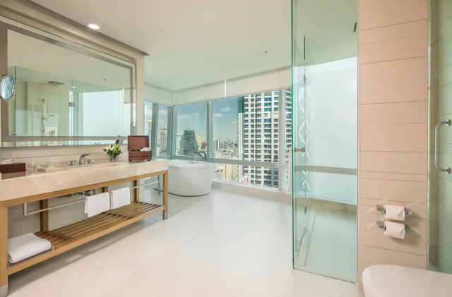 غرفة ديلوكس تنفيذية بسرير مزدوج، Eastin Grand Hotel Sathorn 2/3