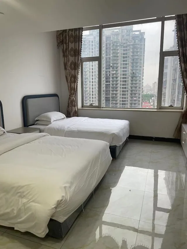 دوبلكس ديلوكس بسرير كوين وسريرين مزدوجين، Yoyo International Apartment 5/10