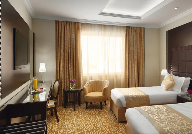 غرفة متصلة عائلية بسريرين مزدوجين، موفنبيك القصيم(Movenpick Qassim) 4/5