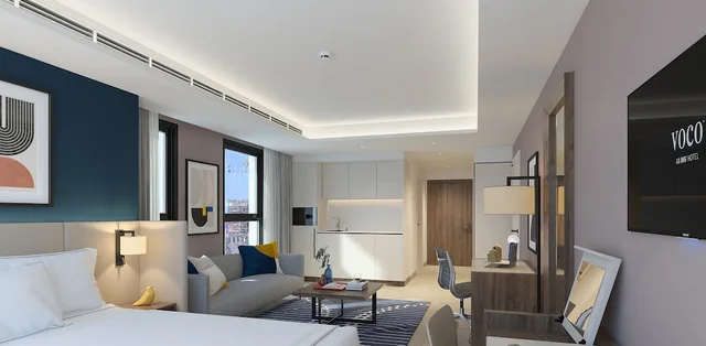 جناح بسرير مزدوج بغرفة نوم واحدة، Voco Doha West Bay Suites 5/10