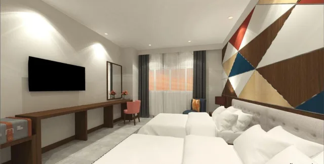 غرفة ديلوكس بسريرين منفصلين وسرير كينج، Summit Hotel Naga 2/2