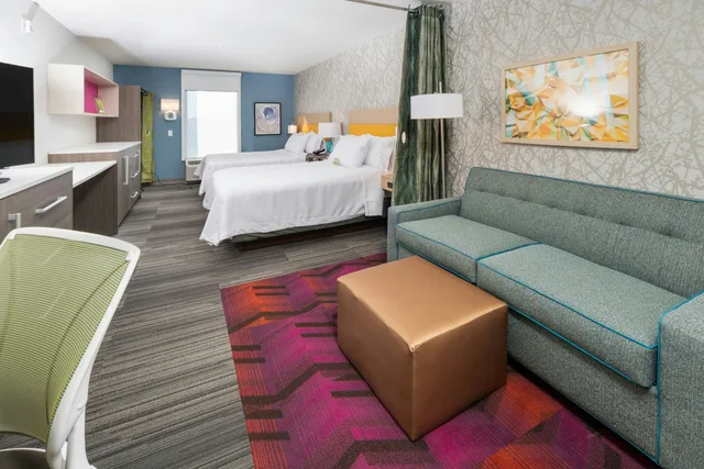 استوديو بسريرين كوين، Home2 Suites by Hilton Newark Airport 3/3