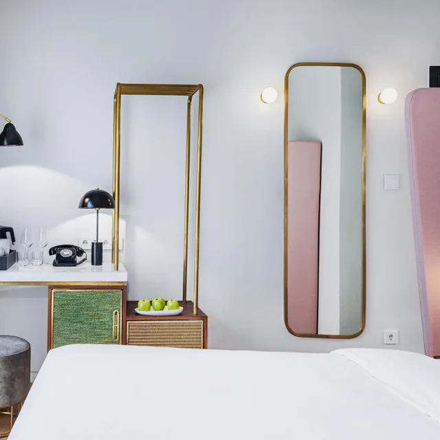 غرفة بسرير مزدوج، Gatsby Athens Hotel 4/4