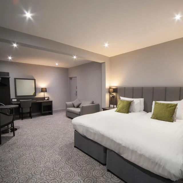 غرفة ديلوكس بسرير مزدوج، Hawkstone Park Hotel 3/6