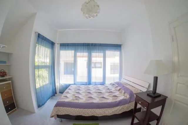 جناح عائلي بسريرين مزدوجين بغرفتي نوم، Franjipani Home 3/3