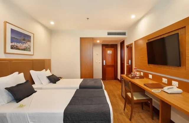 غرفة تنفيذية بسريرين منفصلين بإطلالة على البحر، Windsor Excelsior Copacabana 2/3