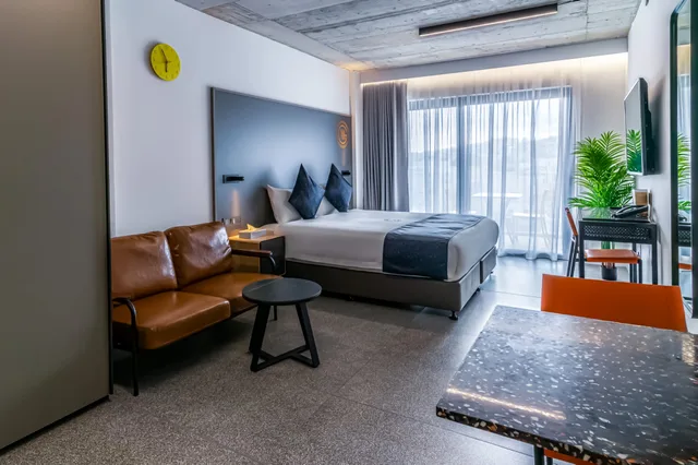 جناح استوديو تنفيذي بإطلالة على المدينة، Grands Suites Hotel Residences & Spa 1/4