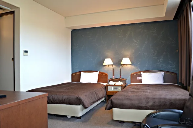 غرفة بسريرين منفصلين، Imari Grand Hotel 1/2