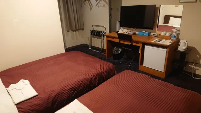 غرفة بسريرين منفصلين، Okayama Square Hotel 2/3