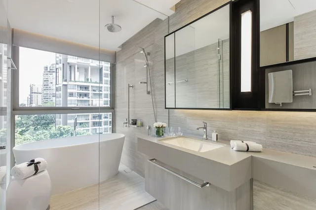 جناح بريميير بسرير كينج بغرفة نوم واحدة، Ascott Orchard Singapore 3/4