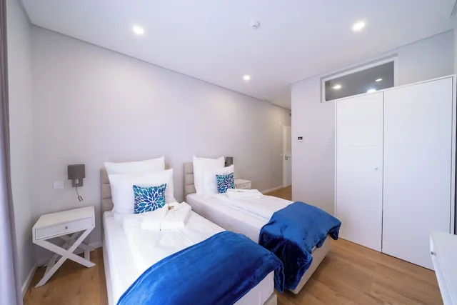 غرفة بسريرين منفصلين، Silver Seahorse Garden Retreat 4/7