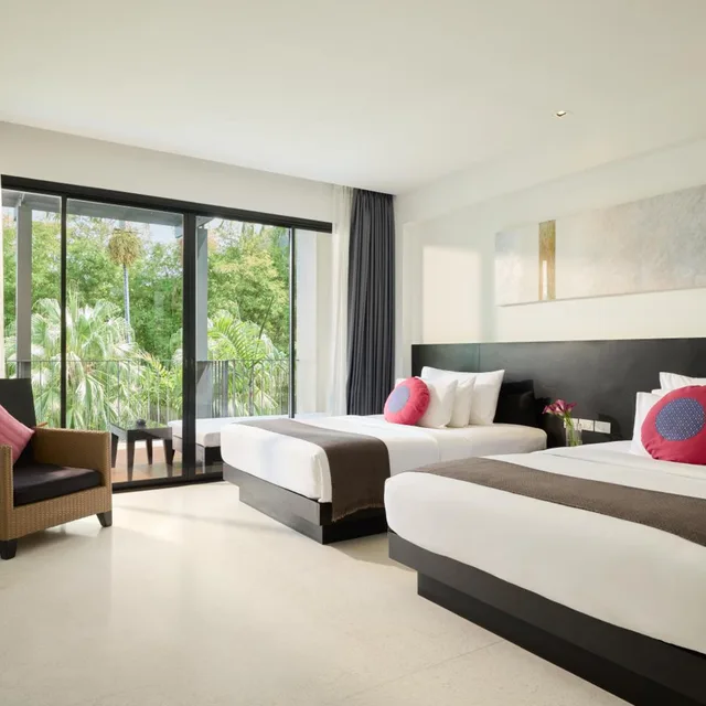 غرفة ديلوكس بسريرين منفصلين، The Chill Resort and Spa Koh Chang 1/7