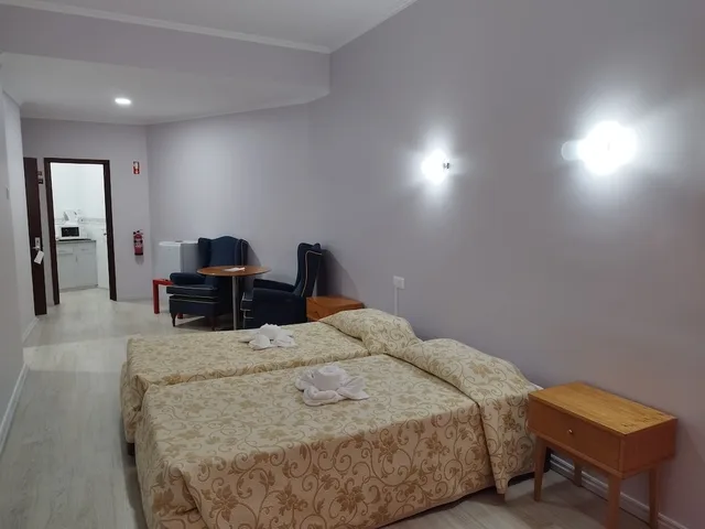 غرفة كومفورت بسريرين منفصلين بإطلالة على المدينة، Alojamento Central 2 1/2