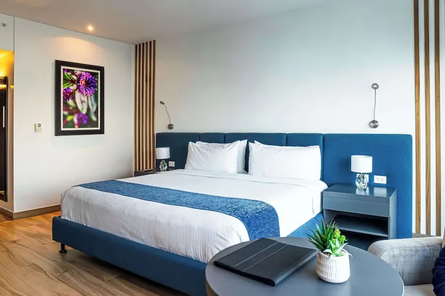 غرفة بزنس بسرير كينج بإطلالة على المدينة، Wyndham Guayaquil Puerto Santa Ana 1/8