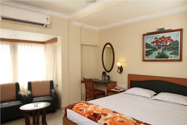غرفة ديلوكس بسرير مزدوج، HOTEL NAHAR MANCHESTER INN 2/4