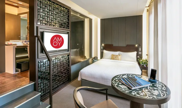 غرفة ديلوكس بسرير كينج، AMOY by Far East Hospitality 1/2
