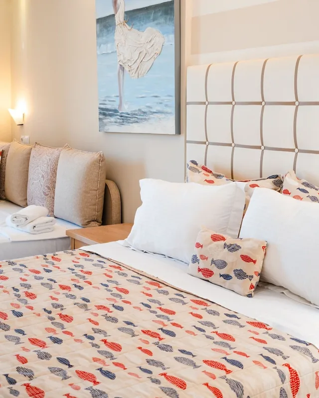 Superior, Triple, 3 Beds, Beach View, Annex, Georgalas Sun Beach Hotel 4/10