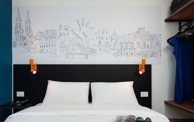 غرفة قياسية بسرير مزدوج، B&B Hotels Sao Paulo Luz 6/8