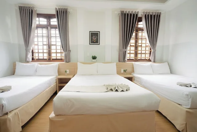 غرفة عائلية بسريرين مزدوجين، Ngoc Nguyen Anh Hotel 9/10