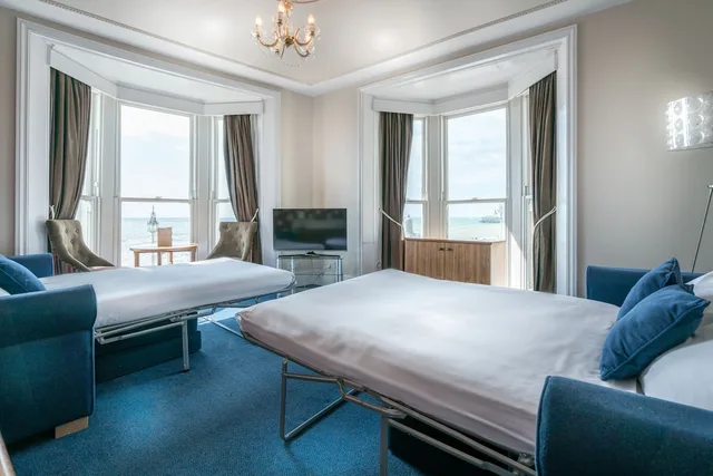 جناح عائلي بسرير مزدوج مع أريكة، Queens Hotel Brighton 2/5
