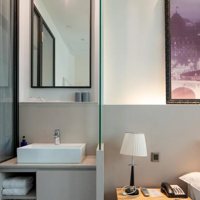 غرفة ديلوكس بسرير مزدوج أو سريرين منفصلين بشرفة، WiFi Boutique Hotel 9/10