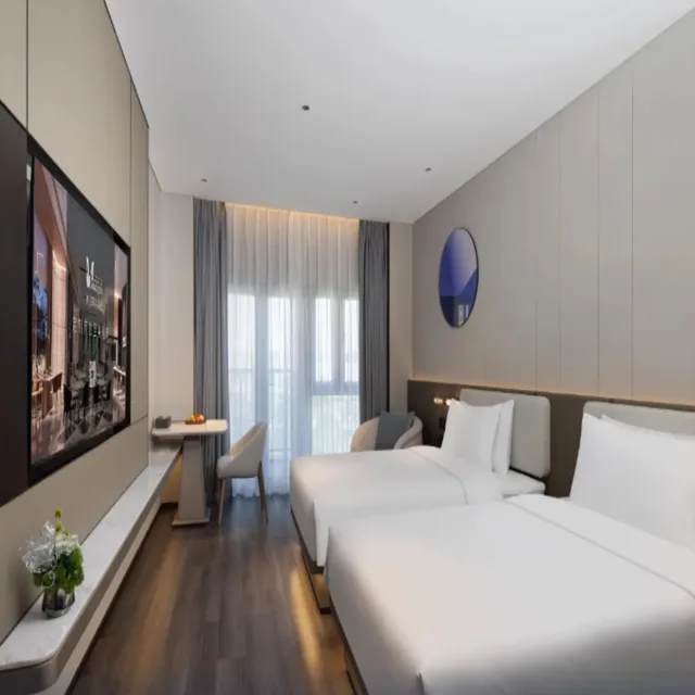 غرفة سوبيريور بسريرين منفصلين، Grand Madison Shenzhen Longhua Yujing 1/1