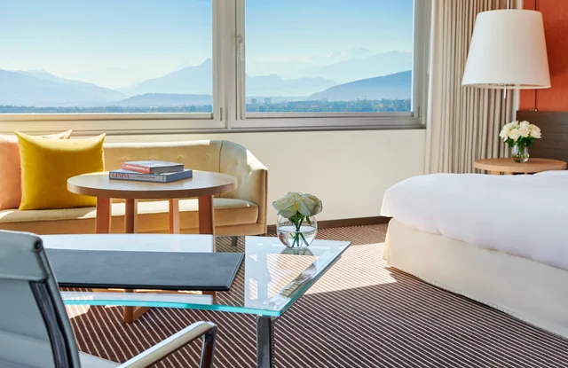جناح جونيور بإطلالة على البحيرة، INTERCONTINENTAL GENEVA 3/7