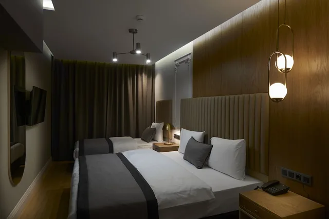 غرفة قياسية ثلاثية بثلاثة أسرّة، Dundar Hotel Spa 1/1