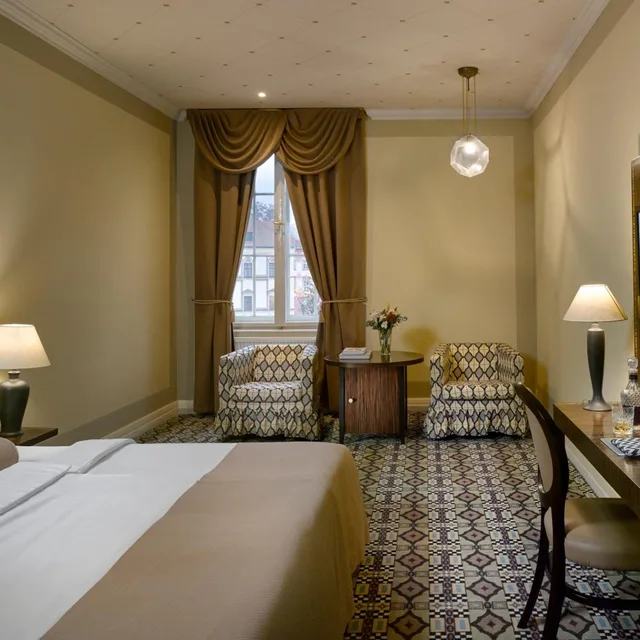 غرفة ديلوكس بسرير مزدوج أو سريرين منفصلين، Grandezza Hotel Luxury Palace 3/10