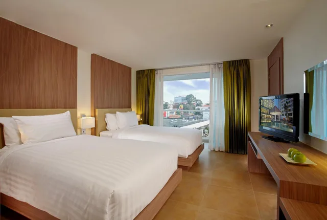 غرفة ديلوكس بسرير فردي، Centara Pattaya Hotel 1/2