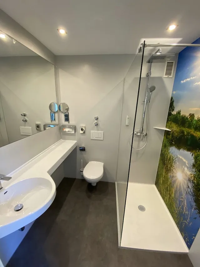 غرفة كومفورت مفردة بسرير مزدوج، Hotel Blauer Karpfen 5/5