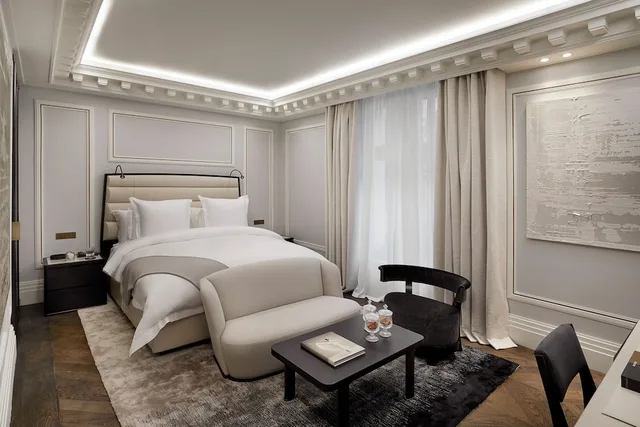 غرفة بريميير بسرير كينج، Hotel Particulier Villeroy 3/4