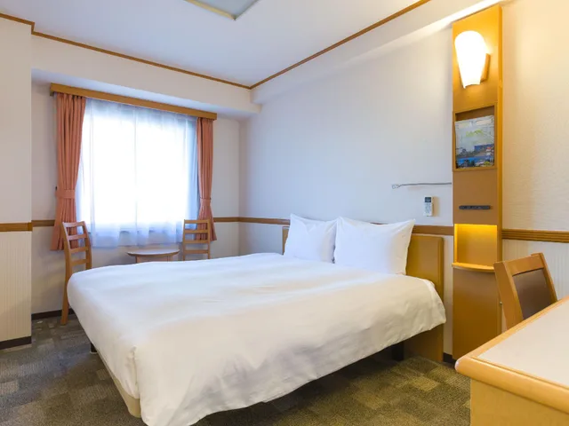 Room, Double Bed, Electronic Cigarette Only, Smoking، Toyoko Inn Kitami Ekimae 2/2